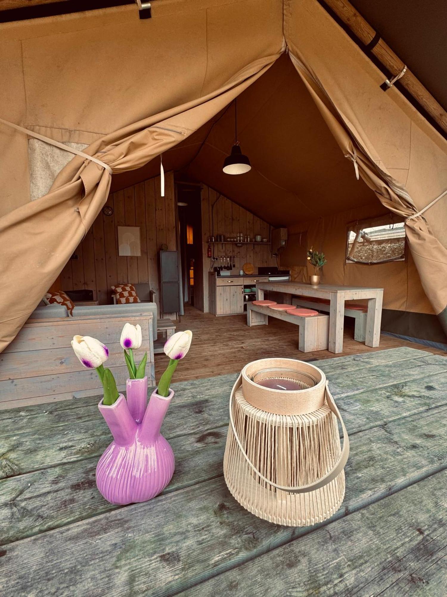 Glamping Holten Luxe Safaritent 2 Экстерьер фото
